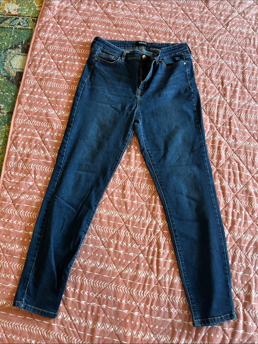 Buffalo David Bitton Dark Blue Skinny Jeans